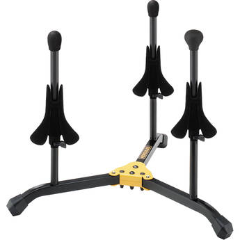 HERCULES Stands Two Trumpets/Cornets and One Flugelhorn/Soprano Sax Stand