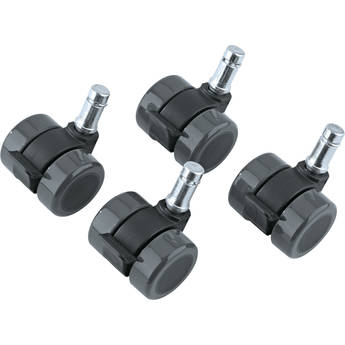 K&M 17510 Caster Kit for Guardian Stand (Black)
