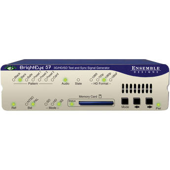 Ensemble Designs BrightEye 57 3G/HD/SD/Analog Test Signal and Sync Pulse Generator