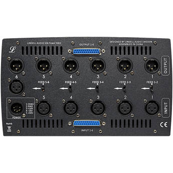 Lindell Audio 506 Power MKII - 6-Slot Chassis for 500 Series Models