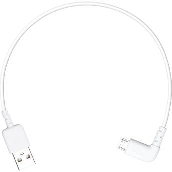 DJI USB Type-A to Micro-USB Type-B Remote Controller Cable (10")