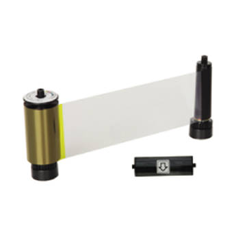 IDP SIADC-P-YMCFKO Full-Color and UV Panel Ribbon with Cleaning Roller for SMART-30S/SMART-50 Printers (200 Cards/Roll)