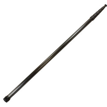 Cavision SCP660F 6-Section Carbon Fiber Boompole with Fixed Top (Glossy Black, 19.7')