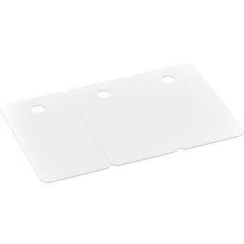 IDC CR-80/30 3-UP PVC Cards for Key Tags (500 Cards)