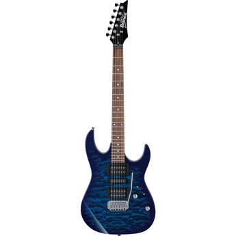 Ibanez GRX70QA RG GIO Series Electric Guitar (Transparent Blue Burst)