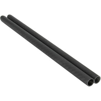 GyroVu Heavy-Duty Carbon Fiber 15mm Rods for Camera Rigs (Pair, 18")