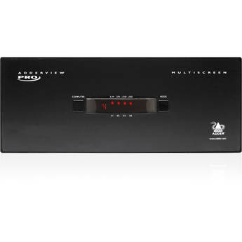 Adder ADDERView 4 PRO VGA Video & Peripheral Switch (Three Video Heads)