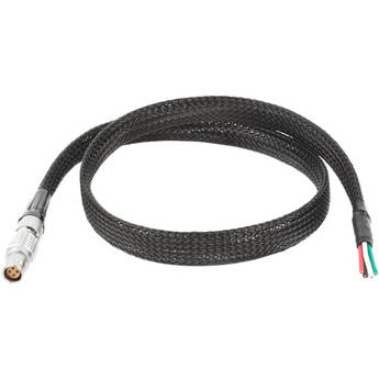 Wooden Camera Canon C300 Mark II FLEX LEMO to Flying Leads Power Cable (Straight, 24")