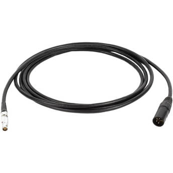 Wooden Camera 4-Pin XLR to LEMO Power Cable for C200/C200B/C300mkII (Straight, 10')