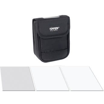 Tiffen 4 x 4" (4mm Thick) Digital Video Film Look Kit 3 - Digital Diffusion F/X1, Soft F/X1 and Black ProMist 1/2 Filters