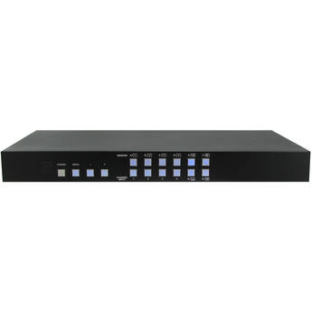 A-Neuvideo 4x1 HDMI Seamless Quad Switcher with PiP/PoP Graphic Overlay