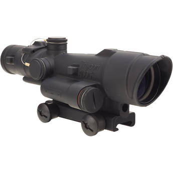 Trijicon 3.5x35 ACOG Riflescope (Green LED Illuminated .308 Chevron Reticle, With Thumbscrew Mount)