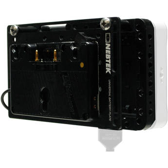 Nebtek Power Cage with Battery Adapter for SmallHD 702 Monitor (Gold Mount)