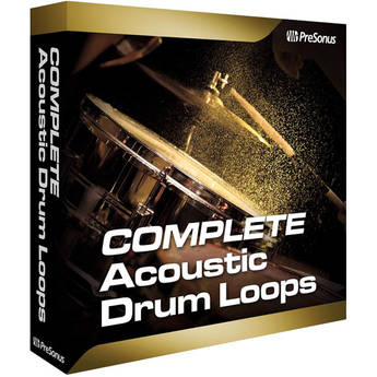 PreSonus Complete Acoustic Drum Loops (Download)