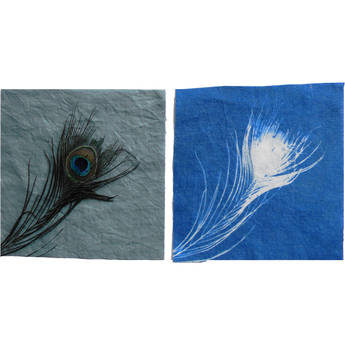 Cyanotype Store Cyanotype Cotton Squares (6 x 6", 50 Pack, White)