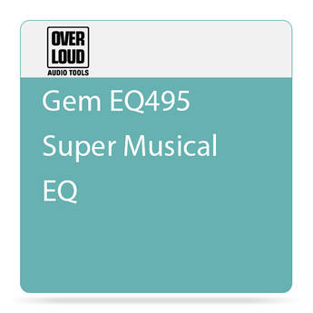 Overloud Gem EQ495 Super Musical EQ - Parametric Equalizer Plug-In (Download)