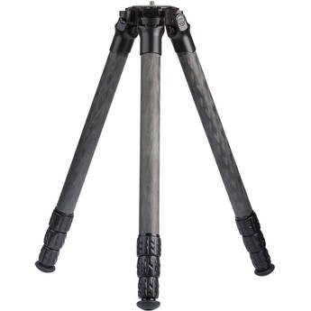 ProMediaGear TR344 34mm Series 59" Pro-Stix Carbon-Fiber Tripod with Top Plate (Black)