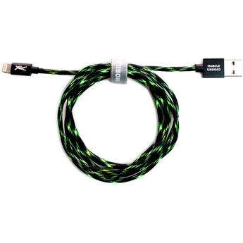 Tera Grand Mobile Undead Apple MFi-Certified Lightning to USB Cable (Zombie, 5')