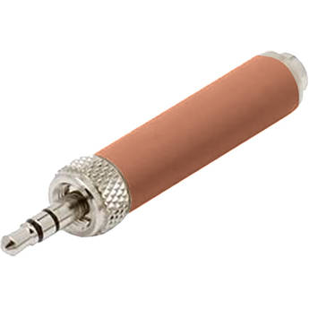 Samson 2.5mm to 3.5mm Threaded Cable Adapter for SE10 / SE50 Mic (Cocoa)