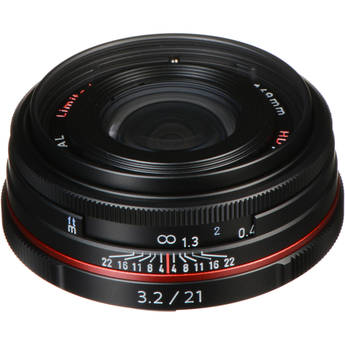 Pentax HD Pentax DA 21mm f/3.2 AL Limited Lens (Black)