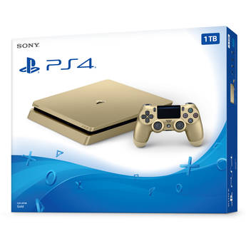 Sony PlayStation 4 Slim Gaming Console (Gold)