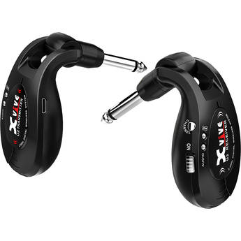 Xvive Audio U2 Digital Wireless System for Electric Guitars (Black, 2.4 GHz)