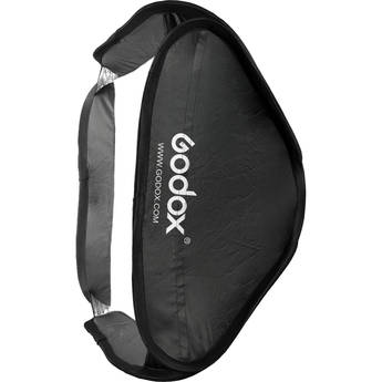 Godox S-Type Bowens Mount Flash Bracket with Softbox Kit (15.7 x 15.7")