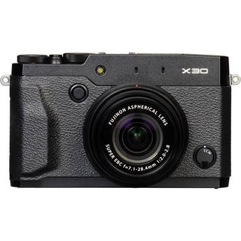 FUJIFILM X30 Digital Camera (Black)