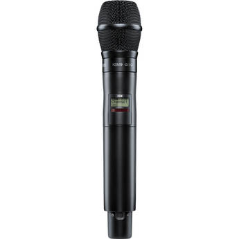 Shure AD2/KSM9B Digital Handheld Wireless Microphone Transmitter with KSM9 Capsule (G57: 470 to 616 MHz, Black)