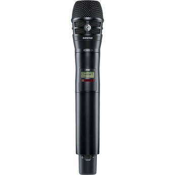 Shure AD2/KSM8B Digital Handheld Wireless Microphone Transmitter with KSM8 Capsule (G57: 470 to 616 MHz, Black)