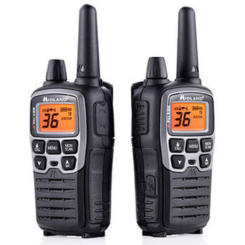 Midland X-Talker T71VP3 36-Channel Two-Way UHF Radio (Gray, Pair)