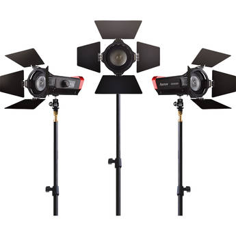 Aputure LS-mini20 Daylight/Bi-Color 3-Light Flight Kit with Stands