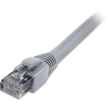 Comprehensive CAT6 550 MHz Snagless Patch Cable (10', Gray)