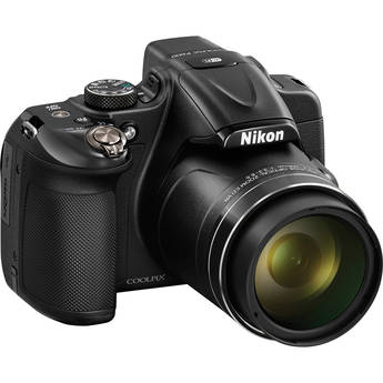 Nikon COOLPIX P600 Digital Camera (Black, Refurbished)