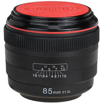 FotodioX LenzCoaster Lens Replica Coaster Set (Black and Red)