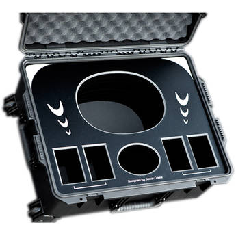 Jason Cases Wheeled Case with Foam for Anton Bauer Digital 90 Battery Kit (Black)