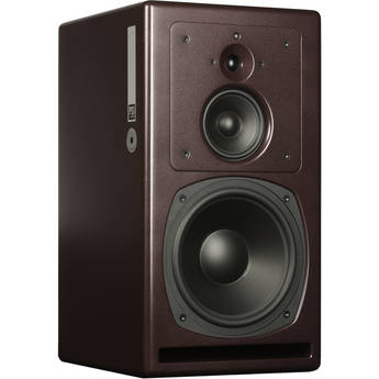PSI AUDIO A25-M High-Powered 3-Way Studio Monitor (Single, Red)