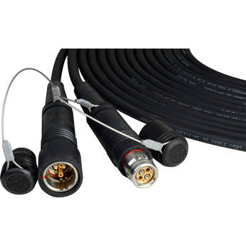 Camplex LEMO FUW Male to LEMO PUW Female Outside Broadcast Fiber Camera Cable (200')