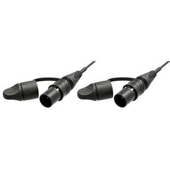 Camplex 2-Channel opticalCON DUO LITE to 2 Single-Mode Fiber Tactical Patch Cable (15')
