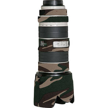 LensCoat Lens Cover for Canon 70-200mm f/2.8 Non-IS Lens (Forest Green Camo)