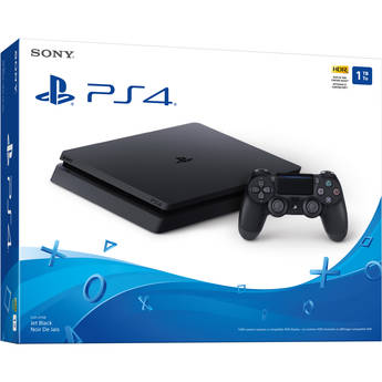 Sony PlayStation 4 Slim Gaming Console (Black)
