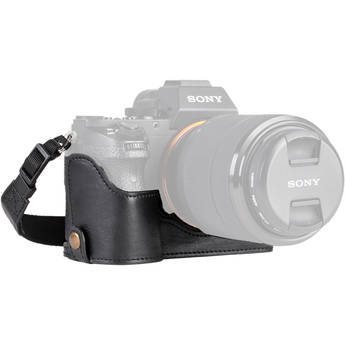 MegaGear Ever Ready Half-Bottom Protective Cover for Sony a7S II, a7R II, and a7 II with 28-70mm Lens (Black)