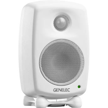 Genelec 8010A 3" 2-Way 50W Active Studio Monitor (Single, White)