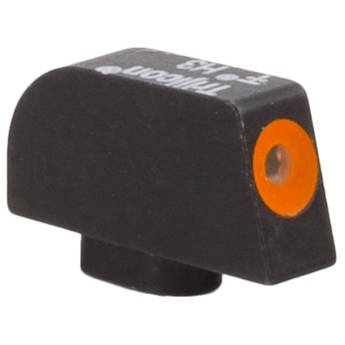 Trijicon HD XR Front Sight for Glock 9mm/40 Pistols (Orange Outline Disk, Matte Black)