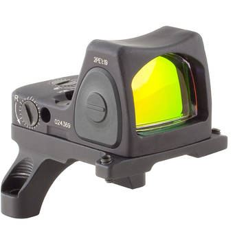 Trijicon RM07 RMR Type 2 Adjustable LED Reflex Sight with RM35 Mount (6.5 MOA Red Dot, Matte Black)