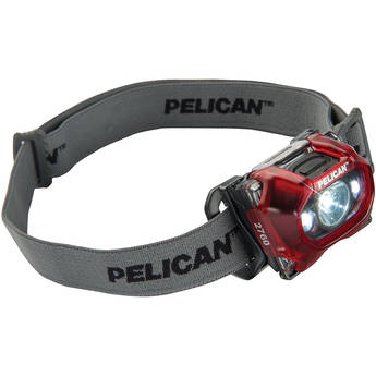 Pelican 2760 Gen 3 LED Headlamp (Translucent Red)