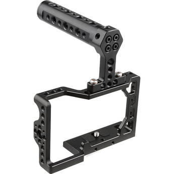 CAMVATE Camera Cage with Top Handle for Sony a6500