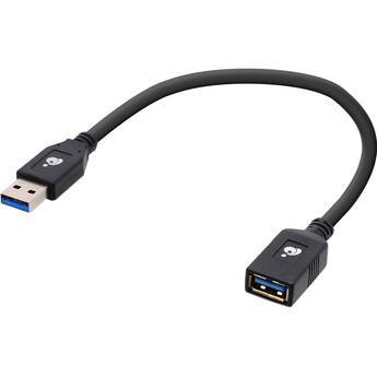 IOGEAR USB 3.1 Gen 1 Type-A Male to Type-A Female Extension Cable (12")