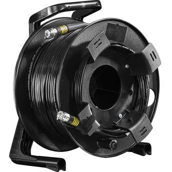 FieldCast 4Core Single-Mode Fiber Optic Cable on Winding Drum (Heavy-Duty, 328')