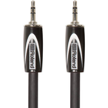 Roland Black Series 1/8" TRS Plug to 1/8" TRS Plug Interconnect Cable (10')